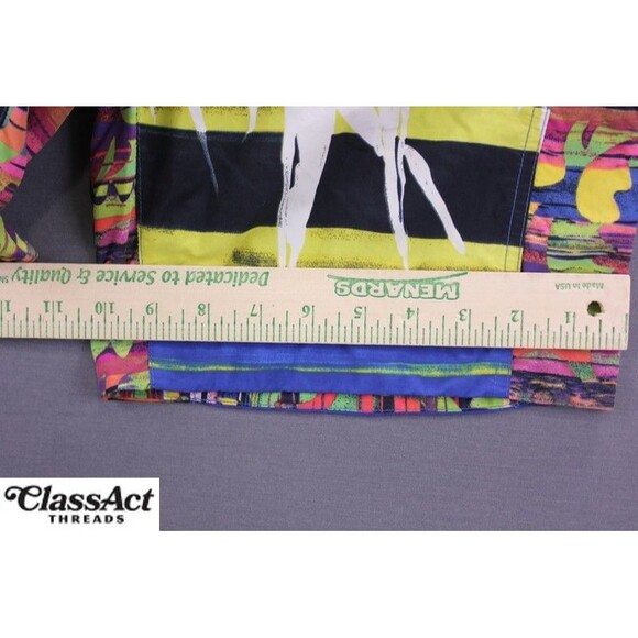 Robert Graham Swim Trunks Classic Fit Geometric Multicolor Board Shorts Sz 32 - Picture 4 of 11
